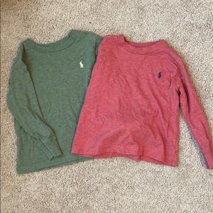 Polo long sleeve shirts